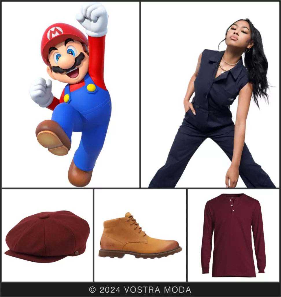 The mx fashion flaylay inspired by the game and character Mario